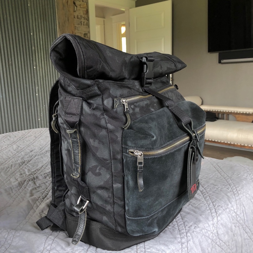 TUMI Dalston Ridley Camo roll up Backpack